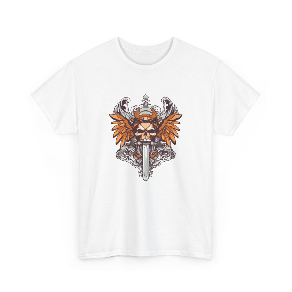 Viking Skull Sword Tee — Norse Warrior Graphic T‑Shirt